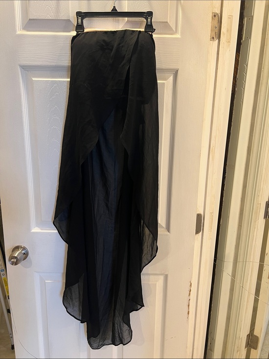 bebe Dresses & Skirts - NWT bebe Black Asymmetrical Chiffon High-Low Dress